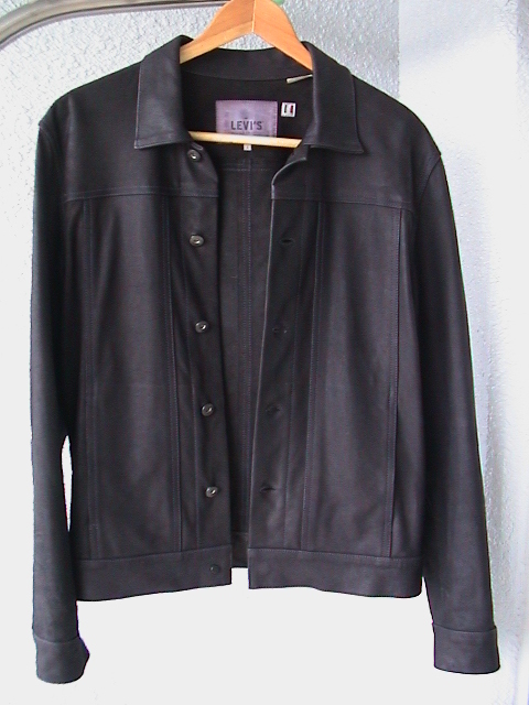 Levi's リーバイス Made&Crafted メイド&クラフテッド レザージャケット 革ジャン 内貼りのないオール革タイプ サイズ1 (S~M) 拍卖