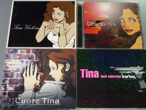 CD Tina アルバム4枚セット Colorado/Orario/Cuore/Tina best selection true love拍卖