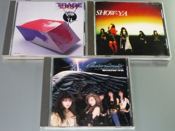 CD SHOW-YA アルバム3枚セット ショーヤ TRADE LAST/Glamour/Outerlimits拍卖