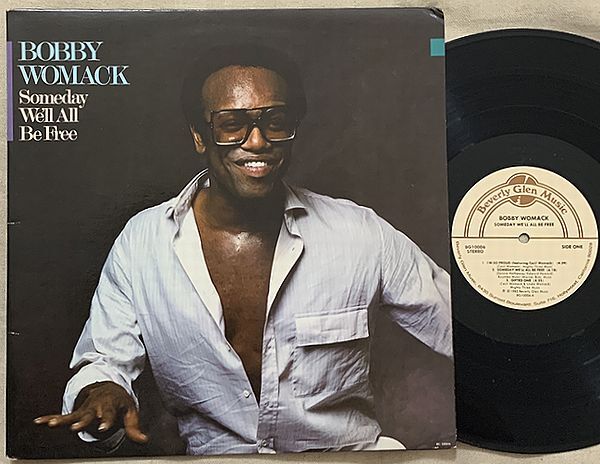 LP Bobby Womack 試聴 US盤 Someday We'll All Be Free BG10006 James Gadson David T. Walker Harvey Mason ボビー・ウーマック拍卖