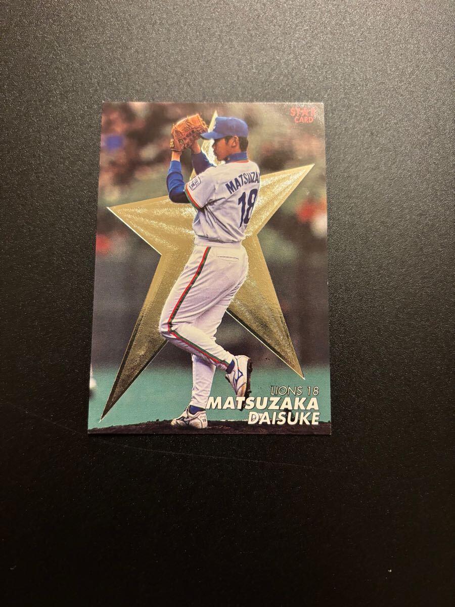 松坂大輔 スターカード プロ野球チップス カルビー 検 BBM epoch TITLE タイトルホルダー 西武ライオンズ ソフトバンク 3拍卖