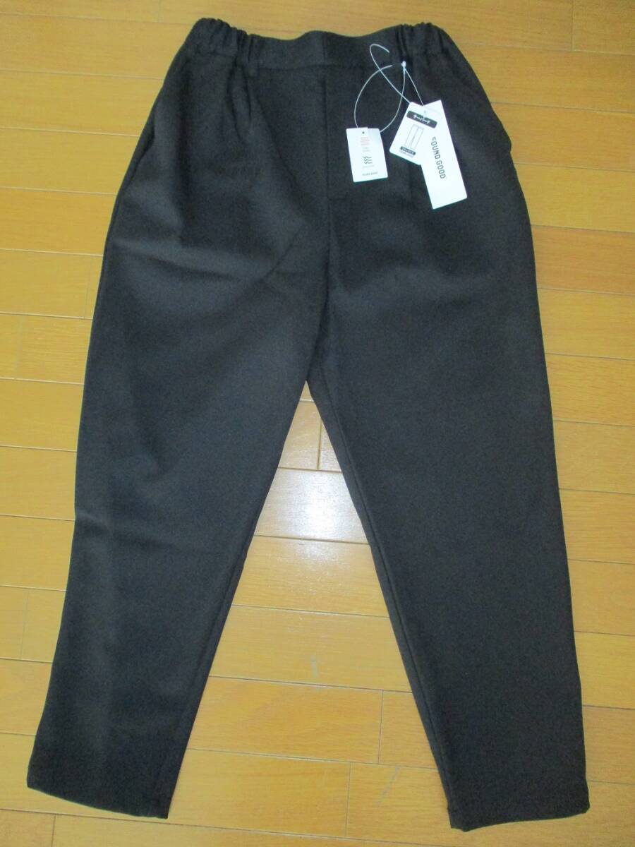 レディース テーパード パンツ Sサイズ 黒 ブラック クロップド丈拍卖