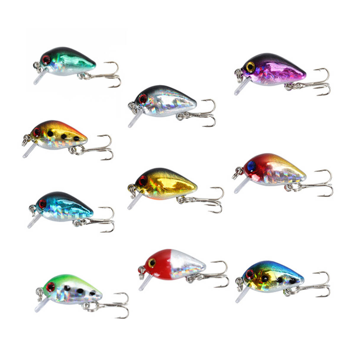 釣りルアフェイクベイト クランクベイト ミノアンベイト ミニシーバス人工ハードベイト バイオニックベイト フィッシング用品 ;J823;拍卖