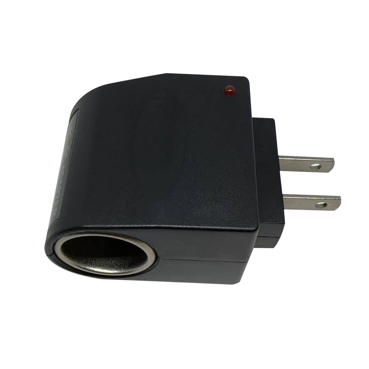 電源変換アダプターAC-DC 変換アダプター シガーソケット ac出力 12V 1000mAh交換用家庭用コンセント シガーソケット変換 ブラック ;J4142;拍卖