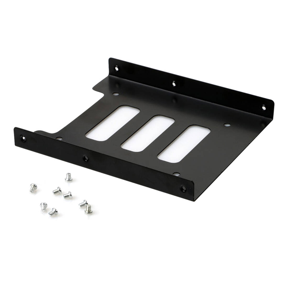 ハードディスクブラケット 1個 2.5インチto3.5インチブラケット ソリッドステートハードディスクSSDブラケット 金属製 ネジ付き ;J454;拍卖