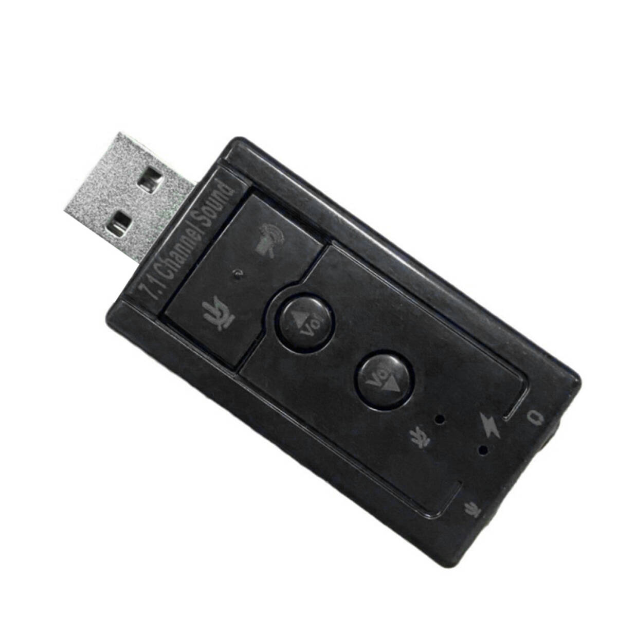 ボタン付きドライブ不要 USB外付けサウンドカード 7.1+D11:D24 チャンネル ステレオミキシングサウンドカード アクセサリ ;J355;拍卖