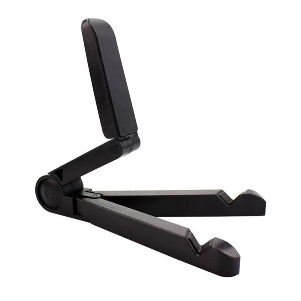 多機能スタンド 調整可能スマホとタブレットスタンド 三角折りたたみスタンド デスク収納スタンド ポータブル ブラック ;J357;拍卖