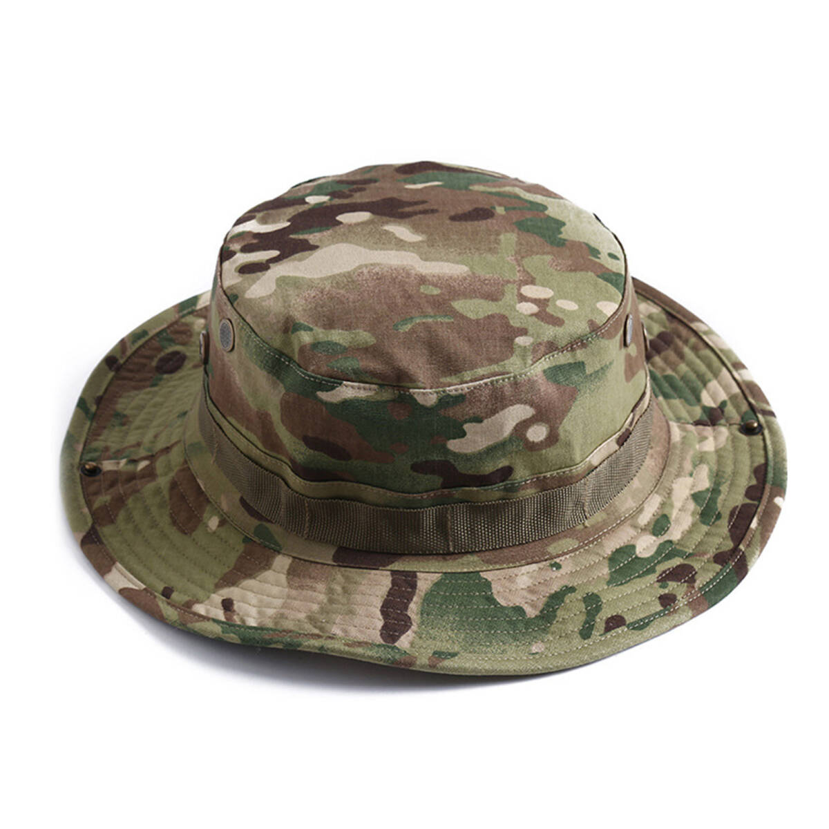 迷彩帽子 軍事訓練用 日焼け止め アウトドアサンハット 漁師帽子 フィッシングベニーハット りハイキング用 アウトドアアクセサリー ;J684;拍卖