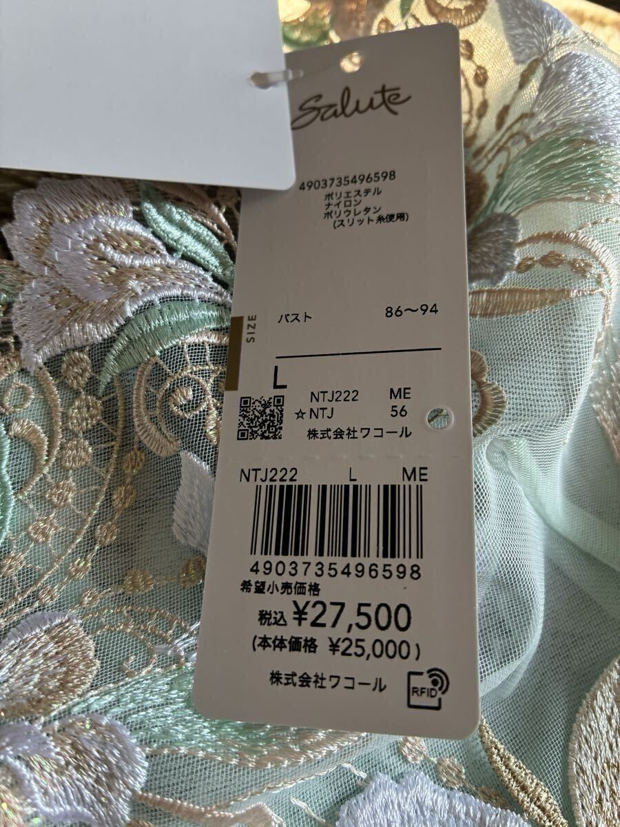 一点のみ タグ付新品  ラプンツェル 22 Lサイズ サルート ナイトドレス単品 WACOAL  新品未使用品 タグ付 拍卖