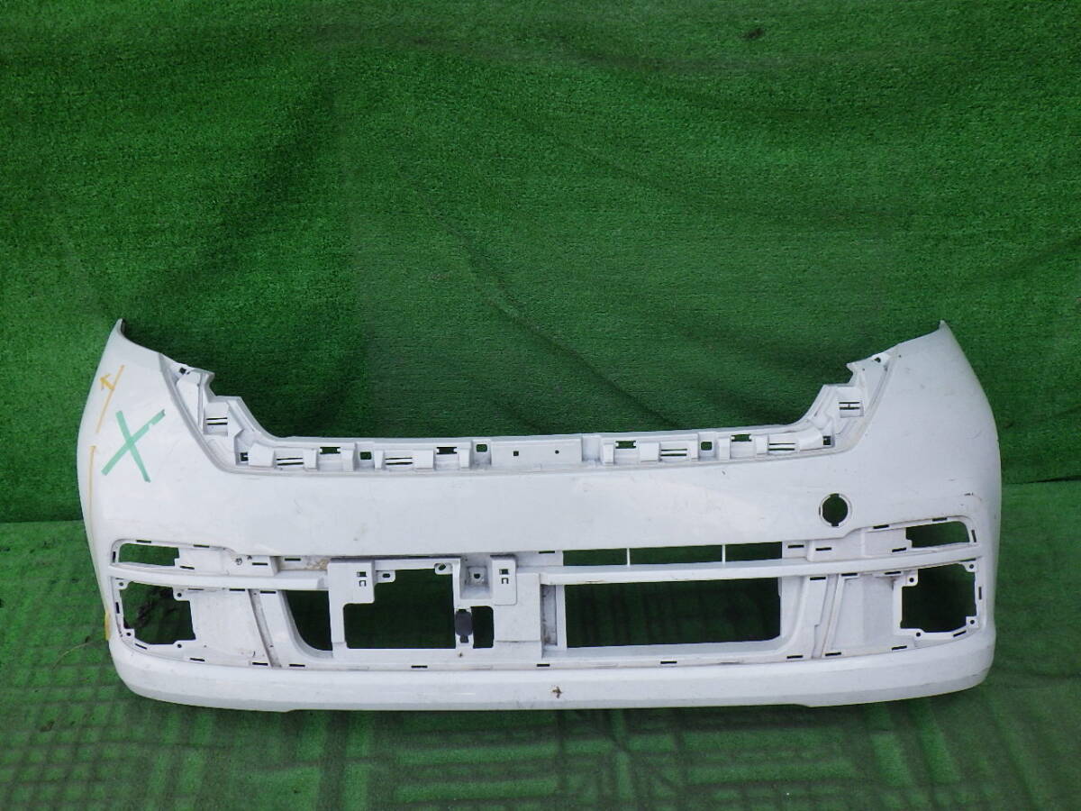 B21A 後期 デイズルークス 純正フロントバンパー 日産 BA0型 白 パール 6400H381ZZ拍卖