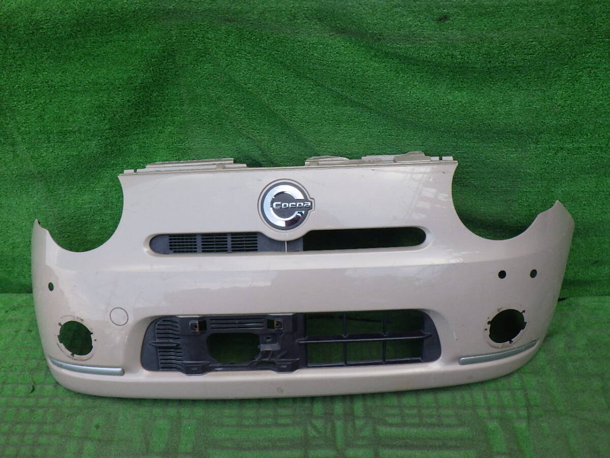 L675S L685S 前期 ミラココア ココアプラス 純正フロントバンパー ベージュ 52119-B2780 モール付き拍卖