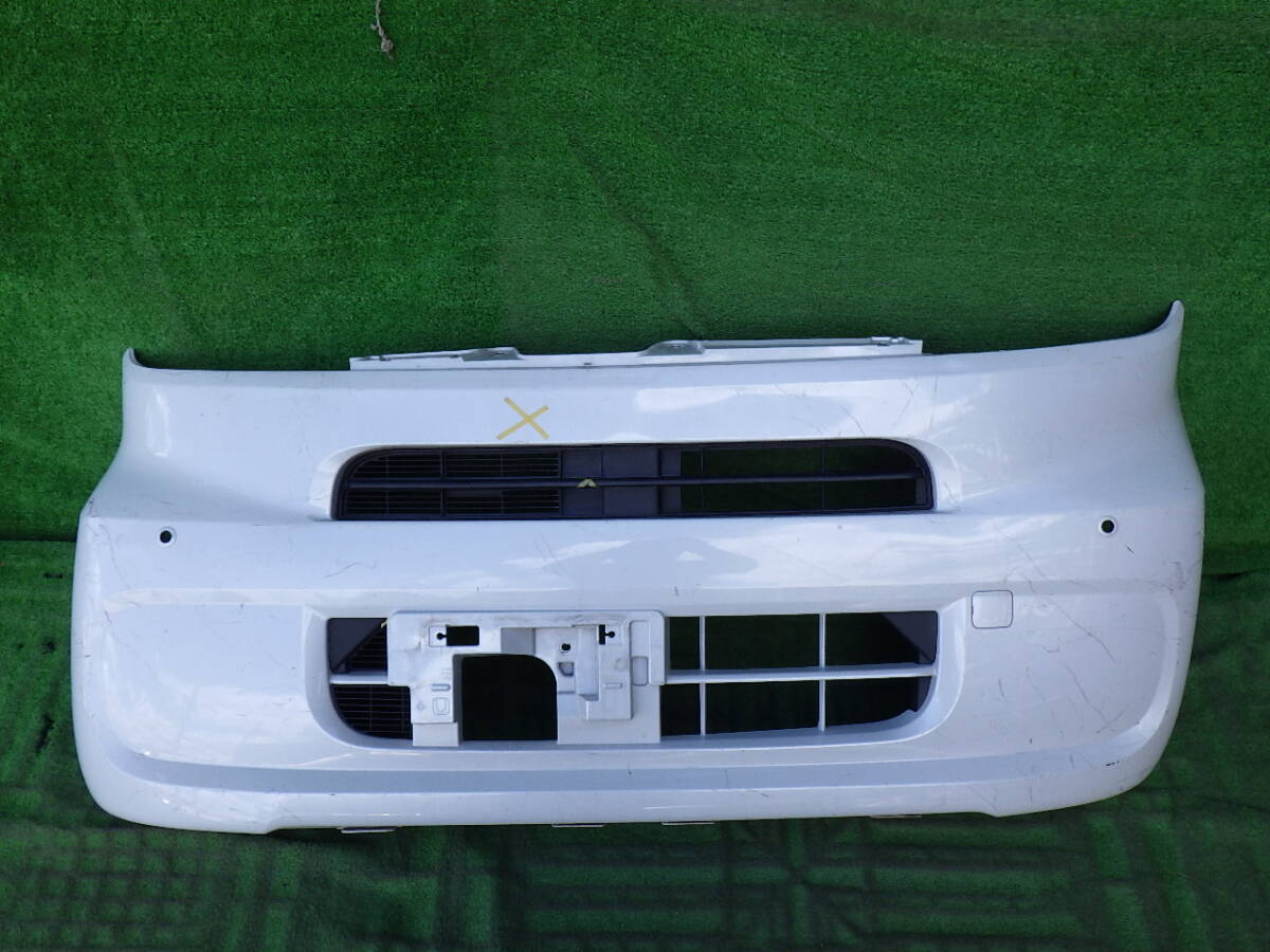 LA650S LA660S タント 純正フロントバンパー ロアグリル付 白 パール 52119-B2F70拍卖