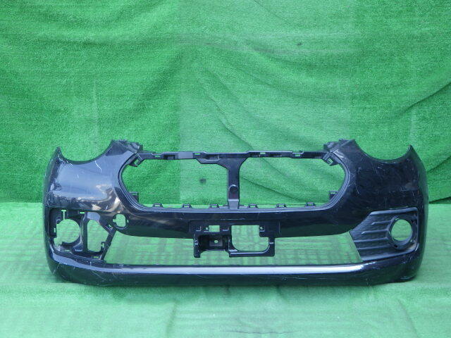 M700A M710A パッソ モーダ / M700S M710S ブーン シルク 前期 純正フロントバンパー 左フォグカバー付 黒 52119-B1270拍卖