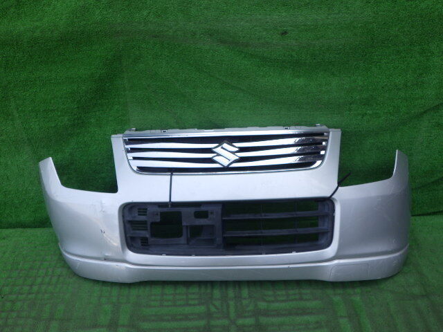 MH23S ワゴンR リミテッド 純正フロントバンパー ロア グリル フロントスポイラー エアロ付 FX FT リミテッド リミテッドⅡ 71711-70K0拍卖