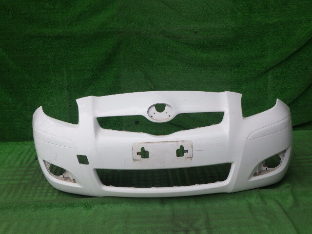 KSP90 SCP90 NCP91 NCP95 後期 ヴィッツ 純正フロントバンパー ビッツ 白 52119-52600拍卖