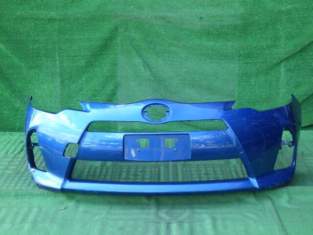 NHP10 前期 アクア 純正フロントバンパー AQUA 青 52119-52620拍卖