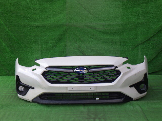 GU6 GU7 GUD GUE インプレッサ 純正フロントバンパー 左 右 フォグカバー グリル付 白 パール 57704FN100拍卖