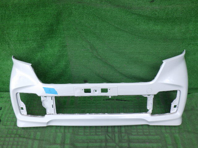 JF3 JF4 後期 N BOX カスタム 純正フロントバンパー NBOX エヌ ボックス 白 パール 71101-TTA-J200拍卖