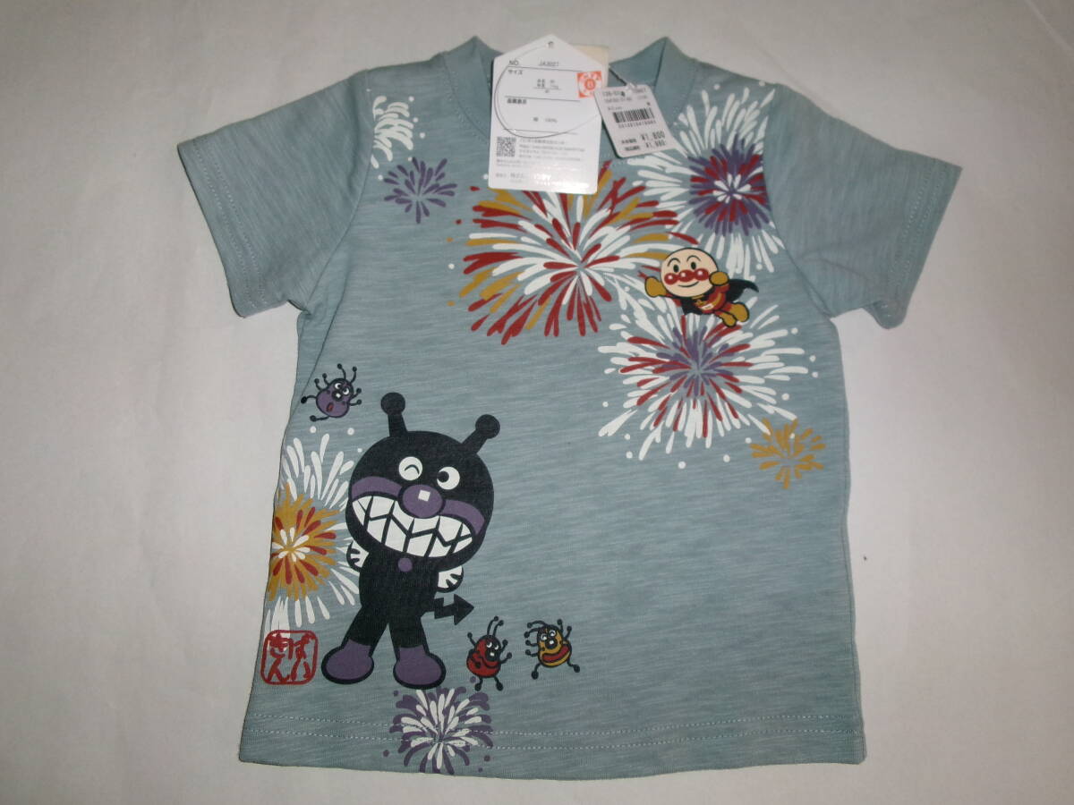 ☆新品 バイキンマン 半袖Tシャツ 80 ☆拍卖