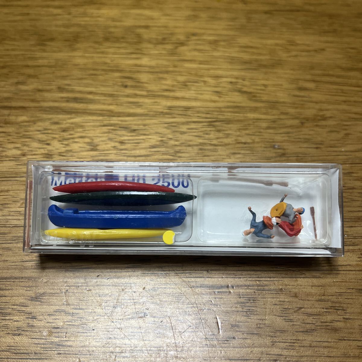 レア■メルテン MERTEN  HO 2500 カヌー? 塗装済み ジオラマ not Preiser プライザーでない  世界陸上拍卖
