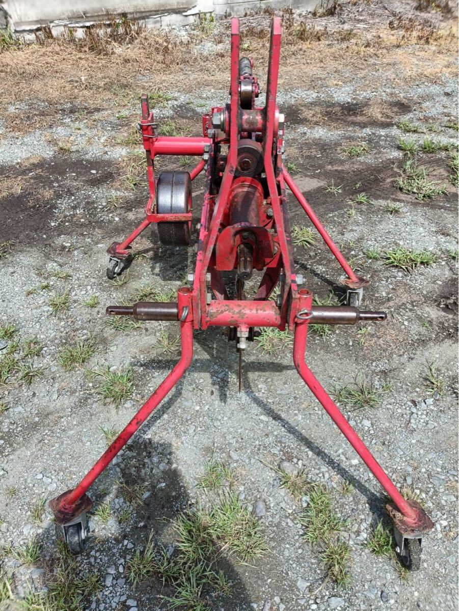 福岡■ ニプロ 振動 サブソイラー S-26直装 ダンガン 弾丸 圃場改良 トラクター 作業機 中古 拍卖