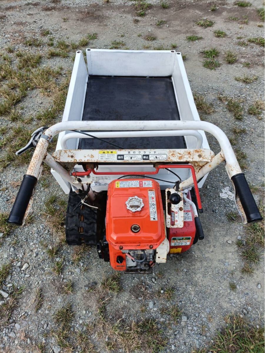 ORECミニ運搬車 ランドサーフLS300、手動ダンプ式、積載300㎏ 福岡県拍卖