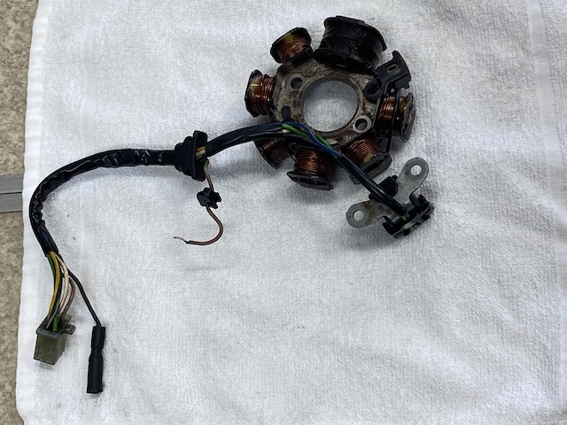 Z50J モンキー ゴリラ 純正部品 ステータコイル 中古品拍卖