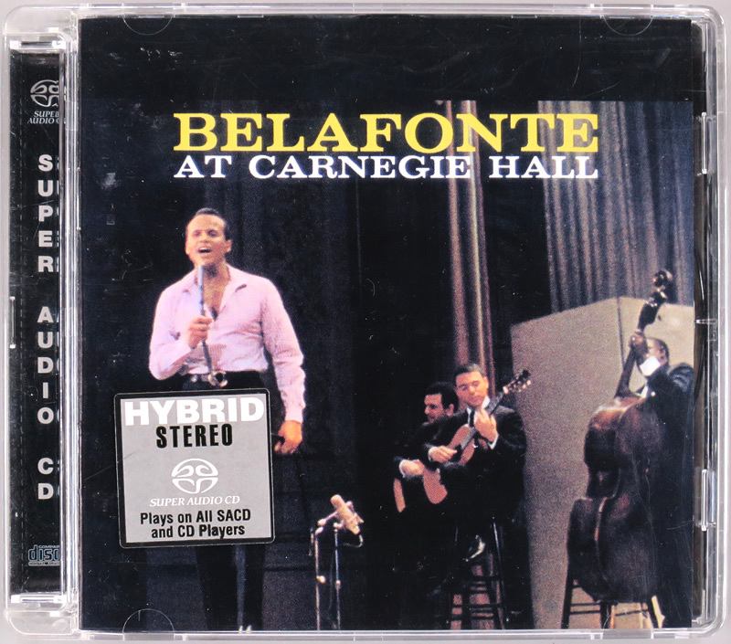 (Hybrid SACD) Harry Belafonte 『Belafonte At Carnegie Hall』 輸入 74321894852 RCA ハリー・ベラフォンテ アット・カーネギー・ホール拍卖