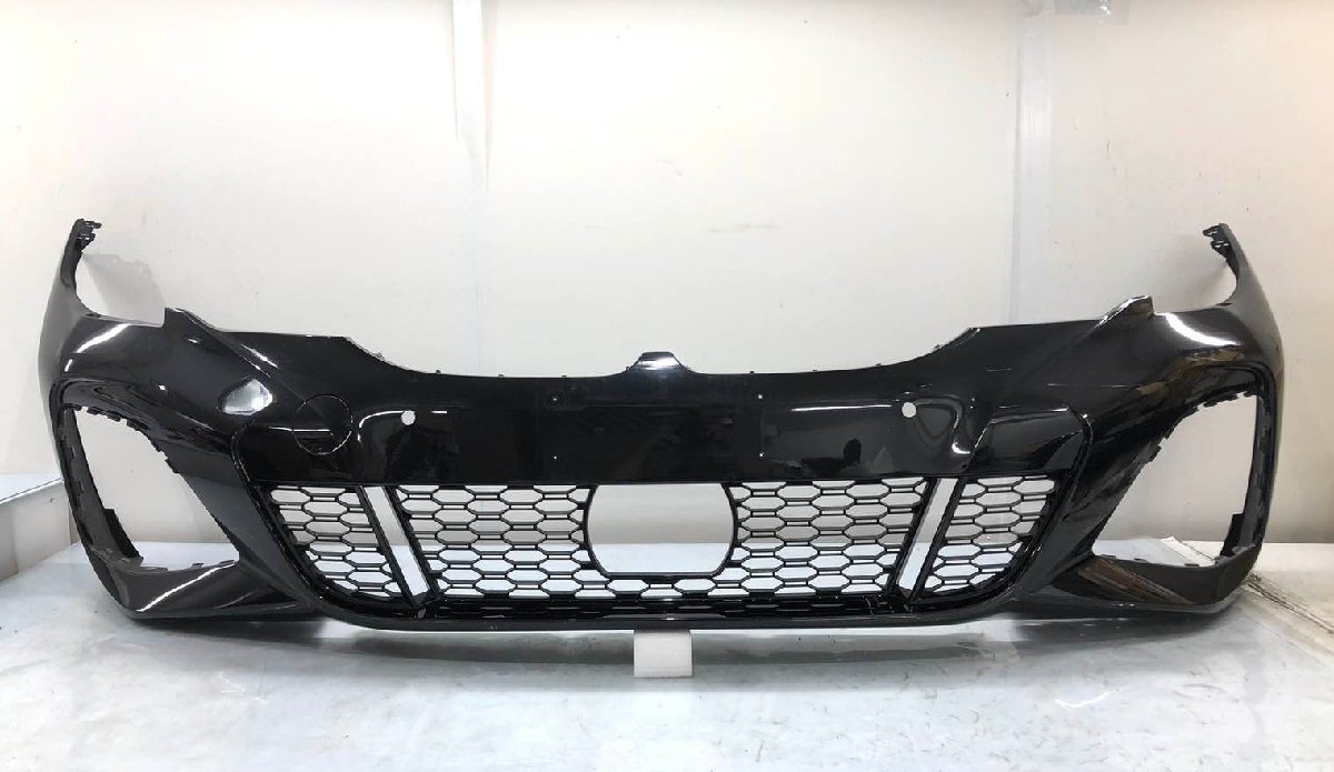 BMW 3シリーズ G20/G21 Mスポーツ 前期 純正 フロントバンパー 51118069346 ブラックメタ(C7-11m)拍卖