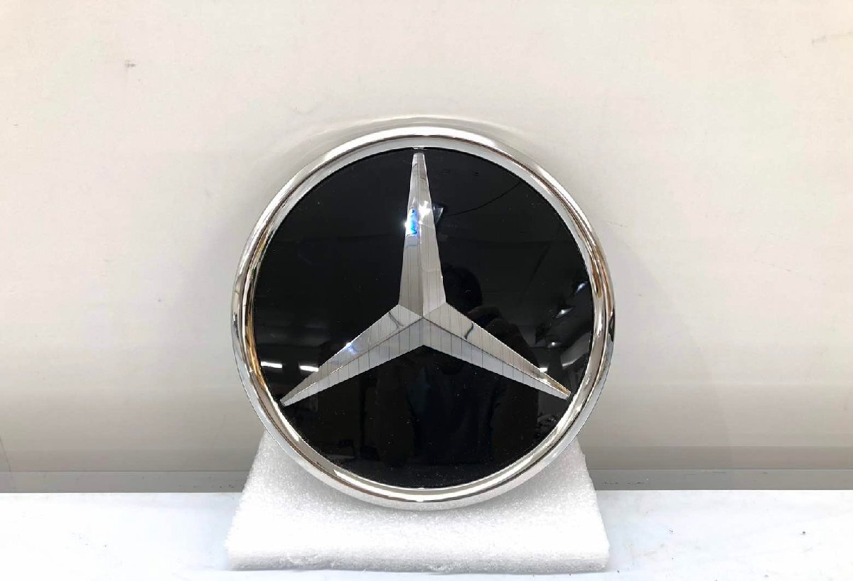 ♪美品♪メルセデスベンツ W205/W213/W257/W177/W217 純正 ディストロニック フロントエンブレム A0008880000(G76-71m)拍卖