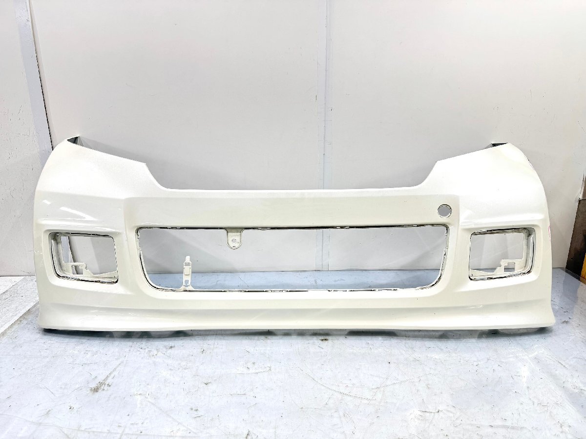 N-BOXカスタム JF1/JF2 純正フロントバンパー パール 71100-TY0-N000 (C6-97)拍卖