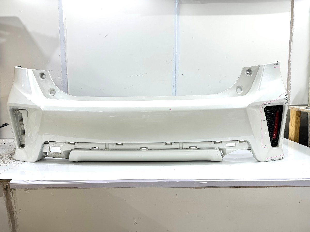 プリウスα G's ZVW40/ZVW41 純正リアバンパー パール 52159-47200 (C7-80)  拍卖