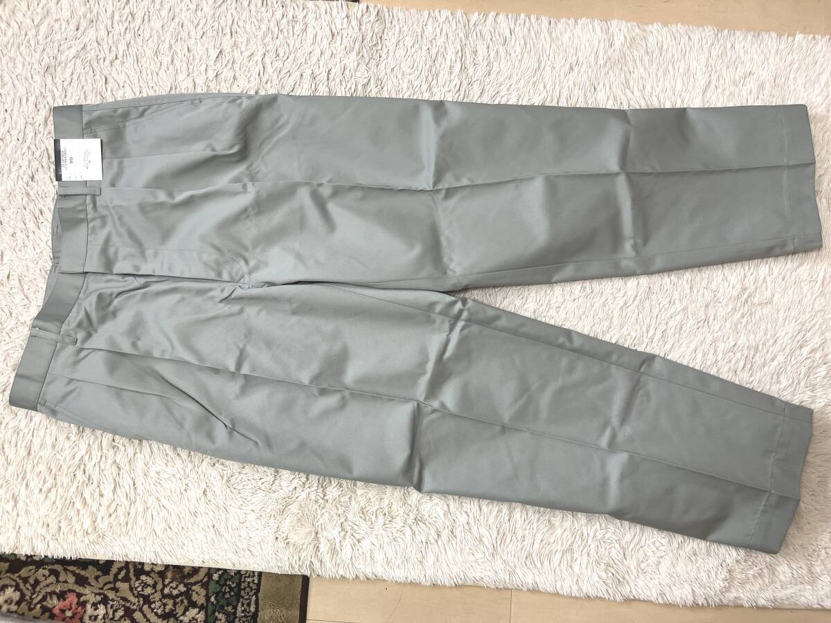 メンズ95サイズ:日本被服工業組合連合会◆作業ズボン*スラックスパンツ:アースグリーングレー拍卖