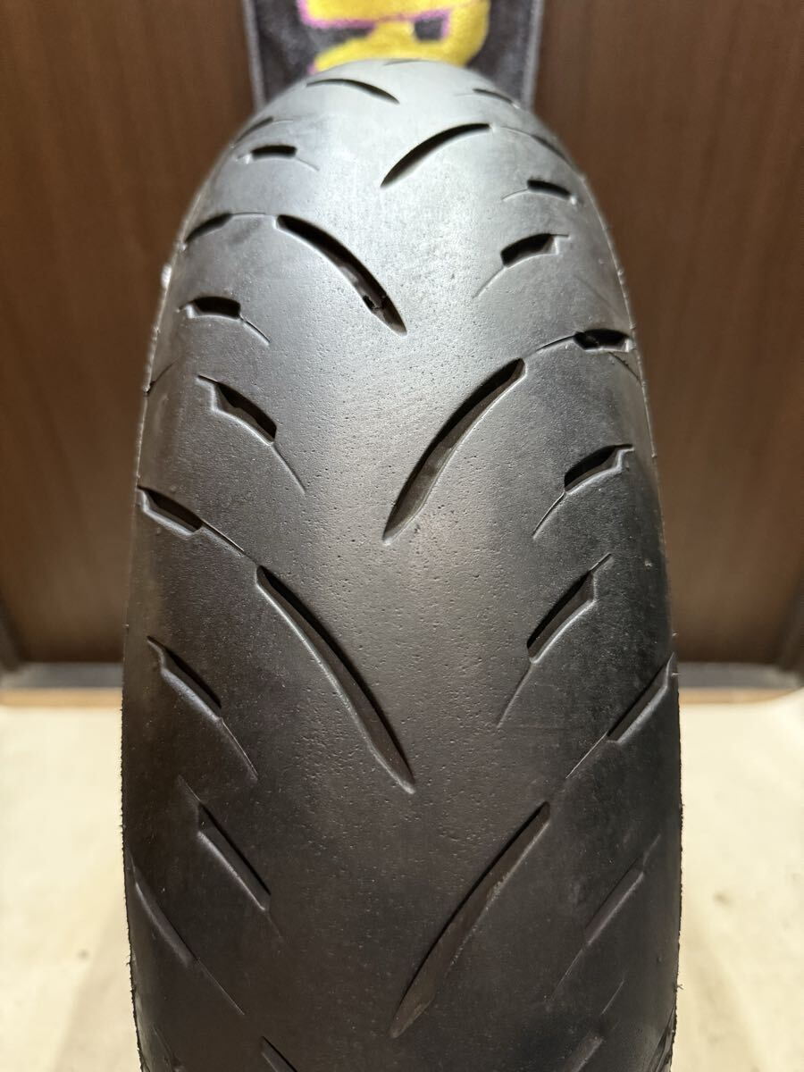 中古MCタイヤ DUNLOP SPORTMAX GPR-300 140/70R17 ダンロップ スポーツマックス 140 70 17 0721 K6571拍卖