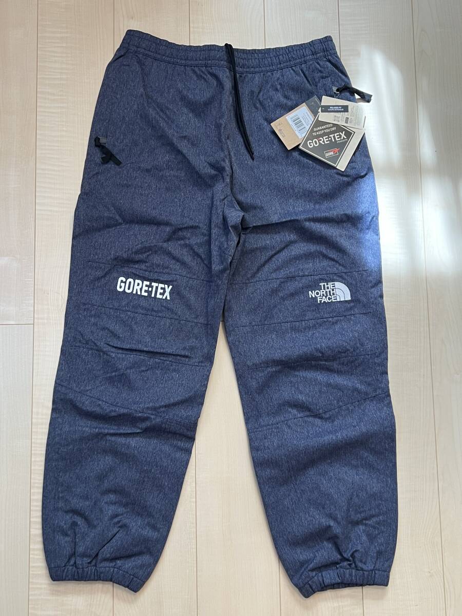 希少 新品 国内未発売 THE NORCE FACE ノースフェイス GTX MOUNTAIN PANT L デニム 防水防風 GORE-TEX 青 90s ヴィンテージ SUP POLO拍卖