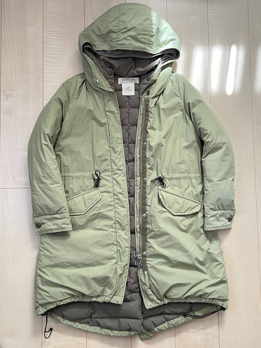 レミ レリーフ REMI RELIEF ダウンコート サイズF カーキ フェザー レディース 長袖 インナーダウン 緑 M モッズコート ミリタリー拍卖