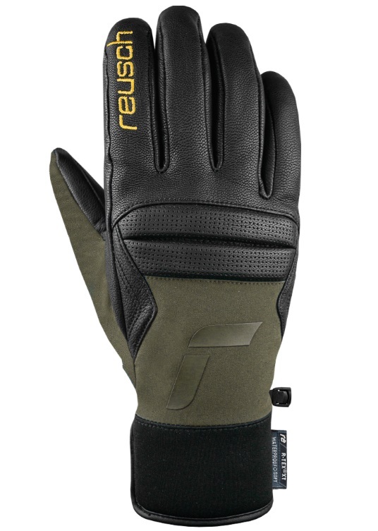 24REUSCH MIKAELA SHIFFRIN R-TEX ブラック/オリーブ 7.5 定価¥15400 50%OFF即決拍卖