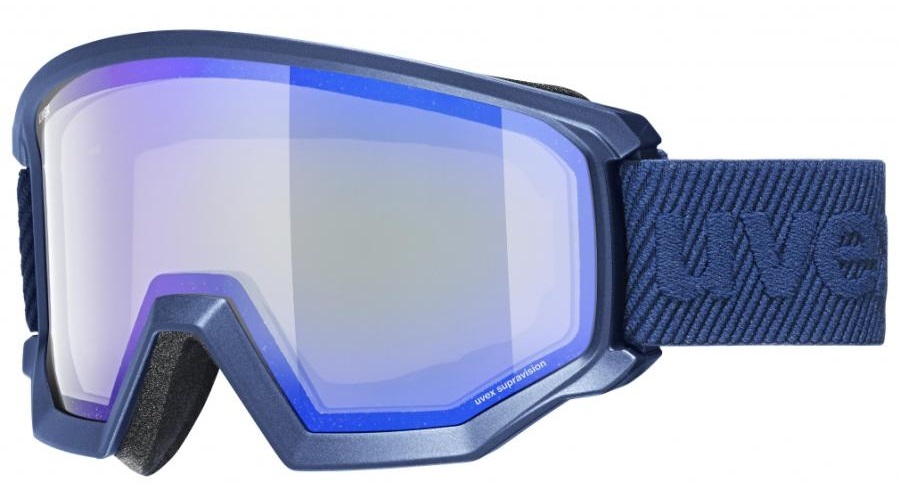 24UVEX ATHLETIC FM ネイビーマット レンズ:ブルーミラー/グリーン(S2) 眼鏡使用可能 定価¥13200/50%OFF即決拍卖