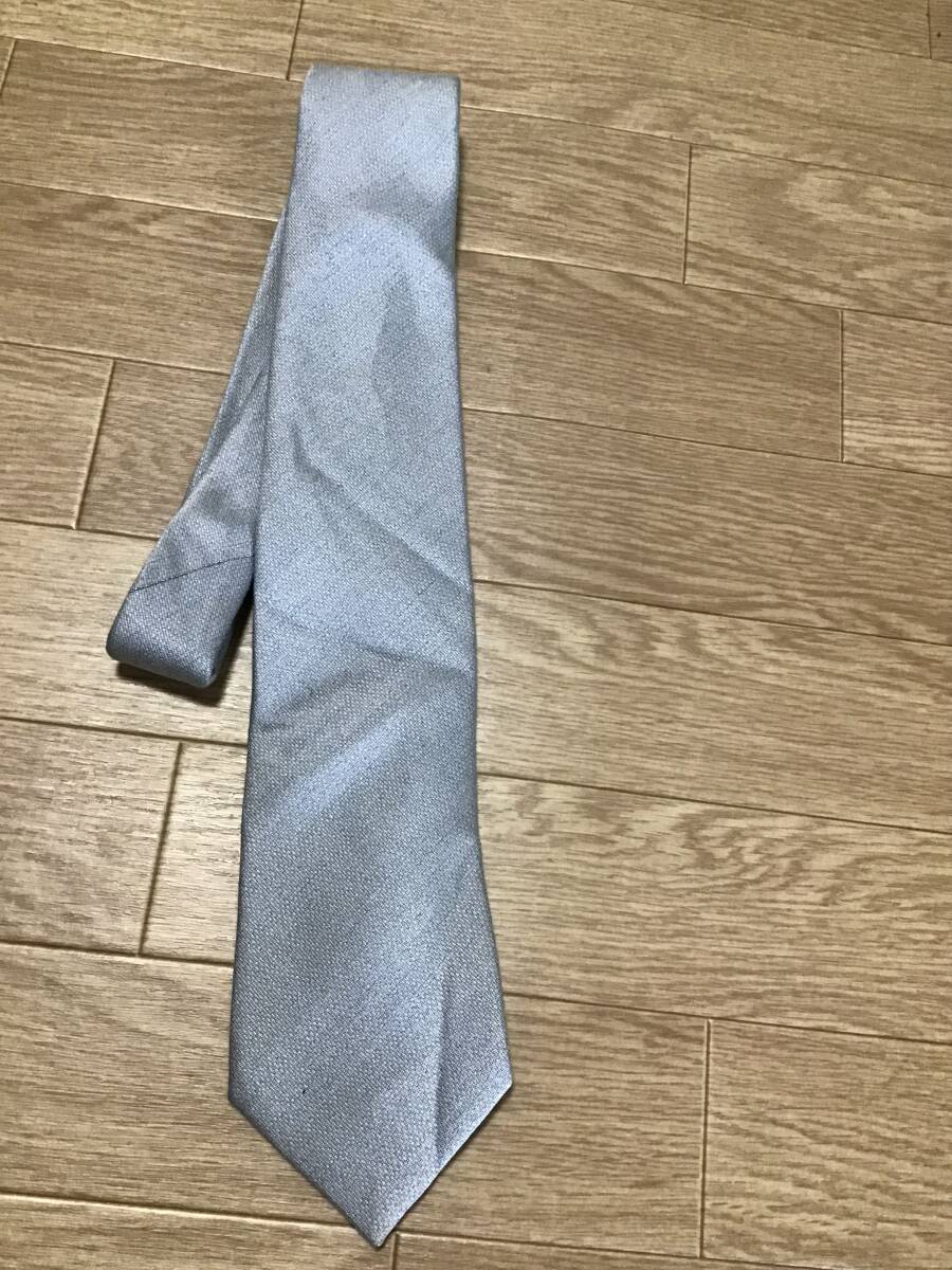 【LOUIS VUITTON/ルイヴィトン】ネクタイ★水色★カシミヤ★メンズ★USED拍卖