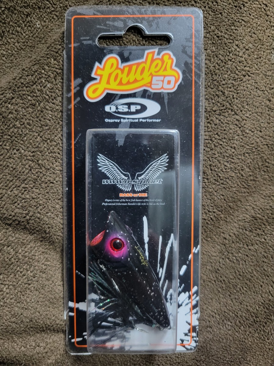★O.S.P★LOUDER 50 オーエスピー ラウダー50 L-05 銀河 新品 Length 50mm Weight 4.7g ポッパー トップウォーター 並木 敏成拍卖