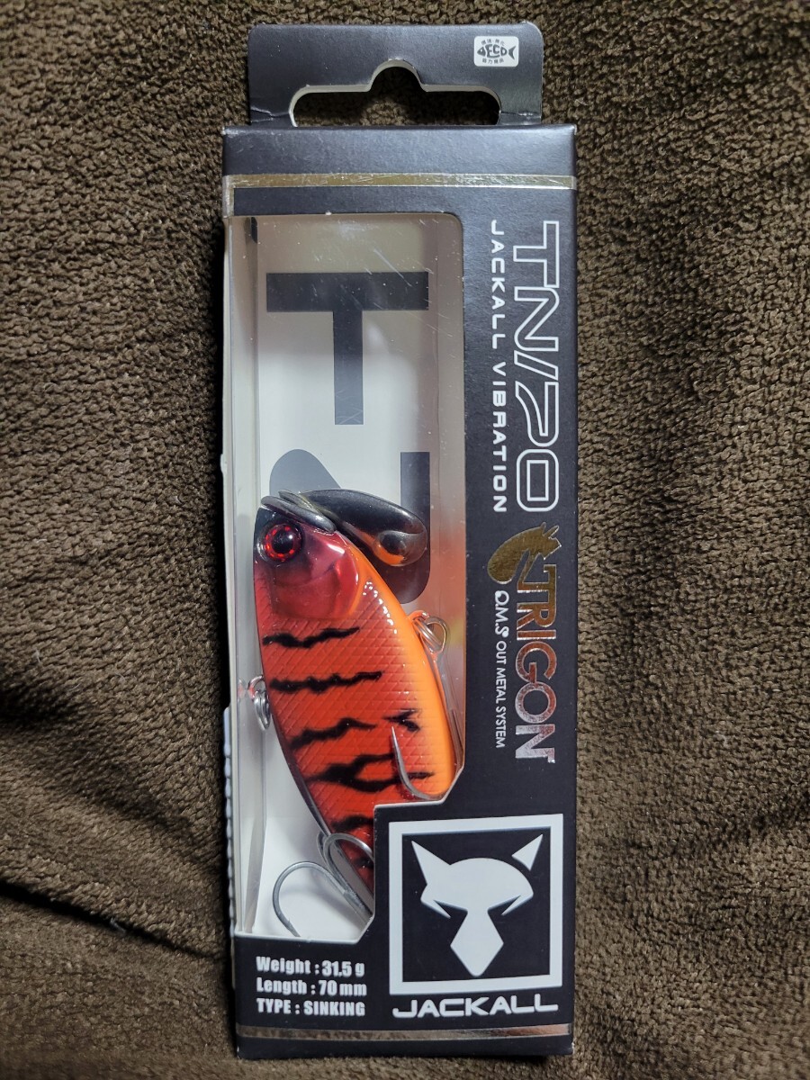 ★JACKALL★TN/70 TRIGON ジャッカル ティエヌ70 トリゴン NHレッドタイガー 新品 Length 70mm Weight 31.5g バイブレーション拍卖