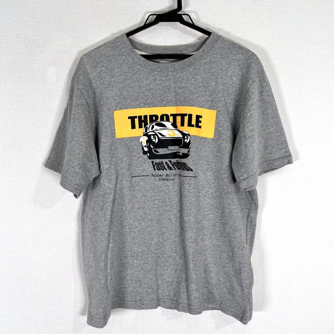 【Guelenkke】グレー 半袖 Tシャツ カットソー 男性用 メンズ XLサイズ【a029】拍卖