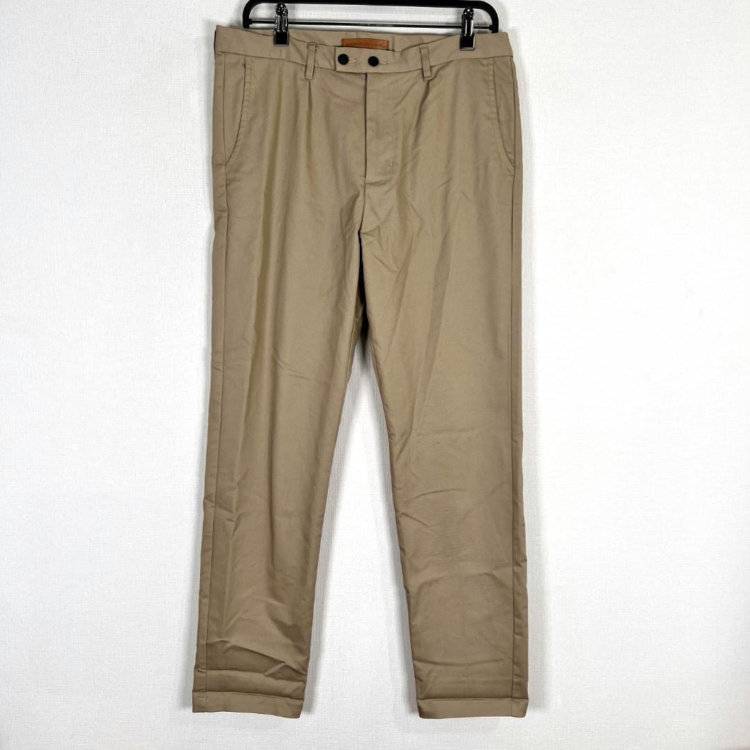 【GRAND GLOBAL】グランドグローバル ベージュ系 パンツ スラックス ズボン ボトムス メンズ 42(XL)【a031】拍卖