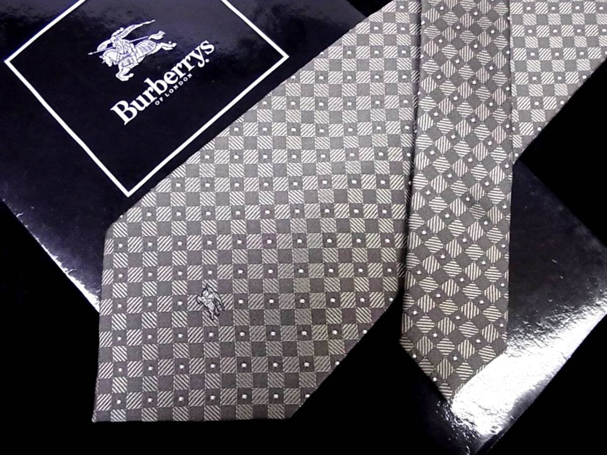 ♪:.*:2982【美品】バーバリー【刺繍ロゴ入】【BURBERRY】ネクタイ拍卖