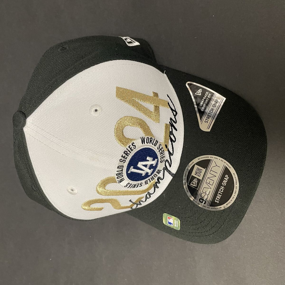 新品 ニューエラ キャップ ドジャース ワールドシリーズチャンピオン ロッカールームモデル 2024 9SEVENTY ニューエラ拍卖
