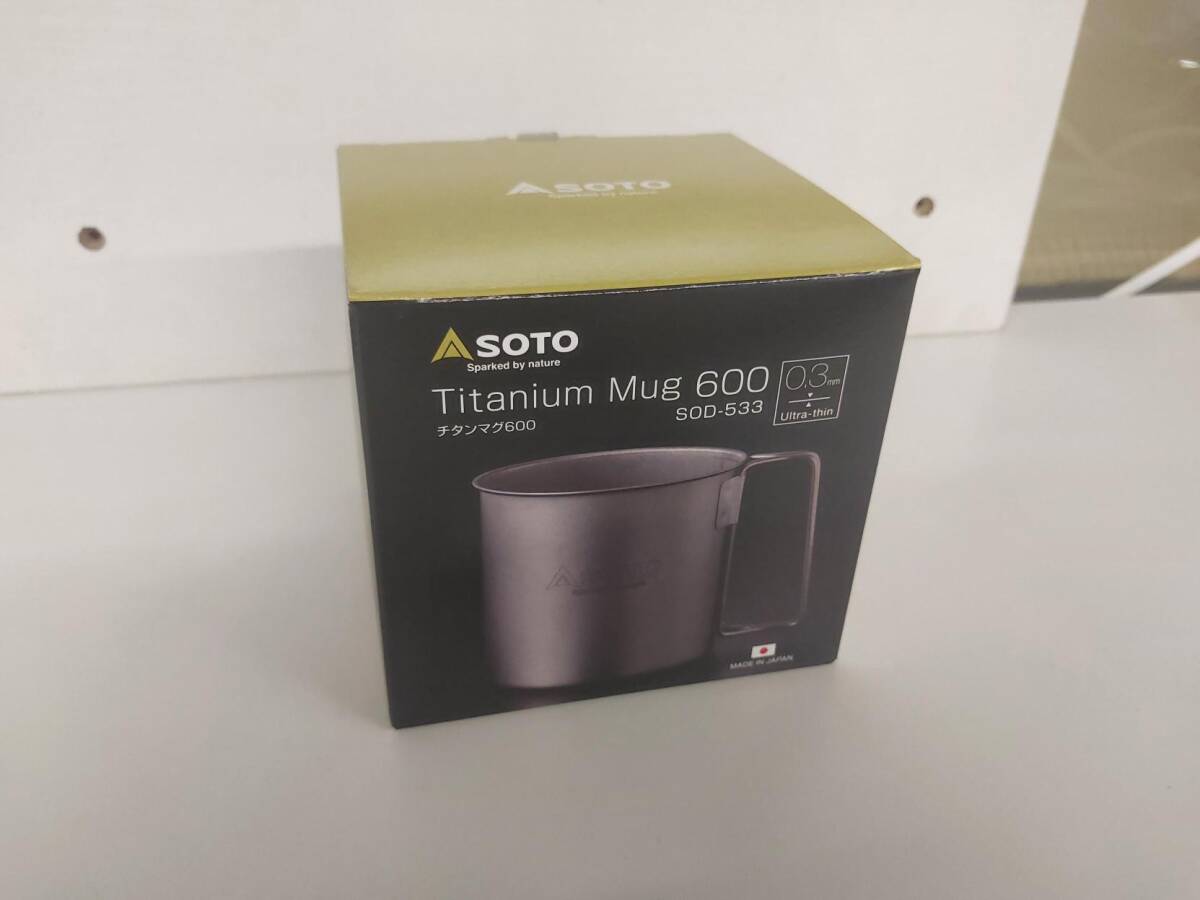 新品 未使用 OTO No:SOD-533 チタンマグ600 差異軽量級チタン製マグカップ拍卖