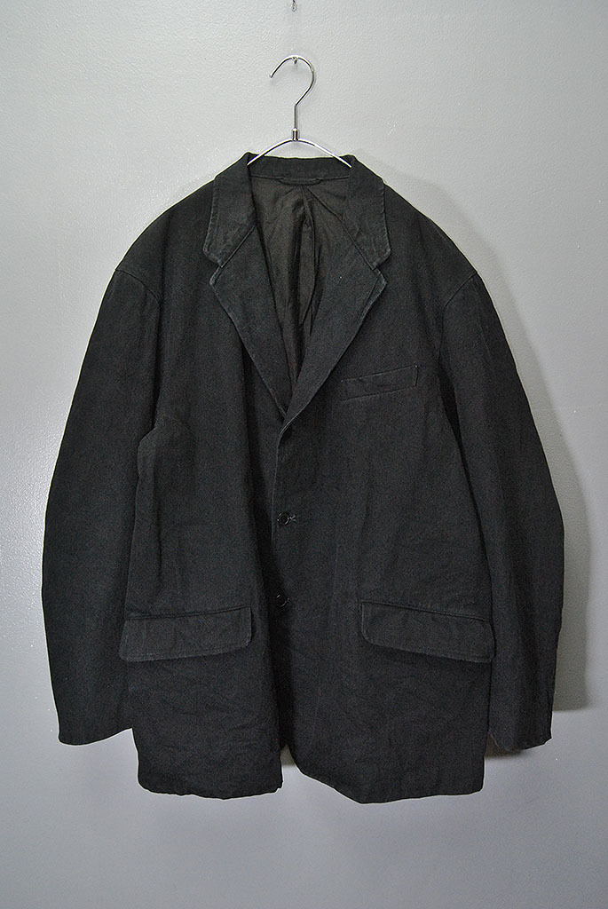 COMOLI ブラックドリルジャケット コモリ 25SS ブラック 2拍卖