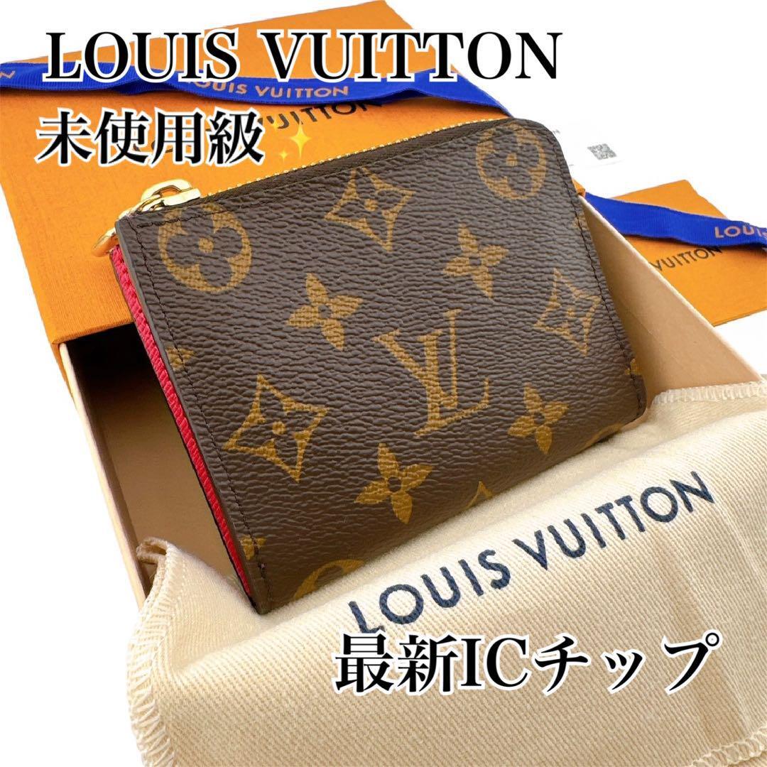 最新ICチップ◇未使用級◇ルイヴィトン M83676 モノグラム ポルトフォイユ ノア コンパクトウォレット 財布 レディース拍卖