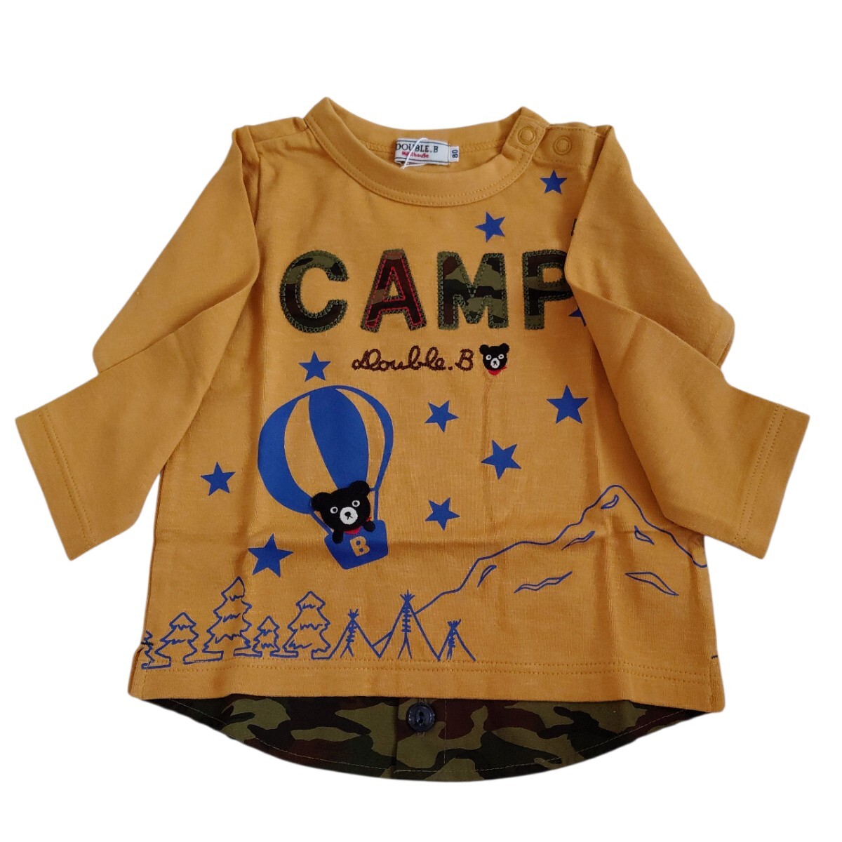 ☆タグ付き☆ダブルBのTシャツ(80cm)拍卖