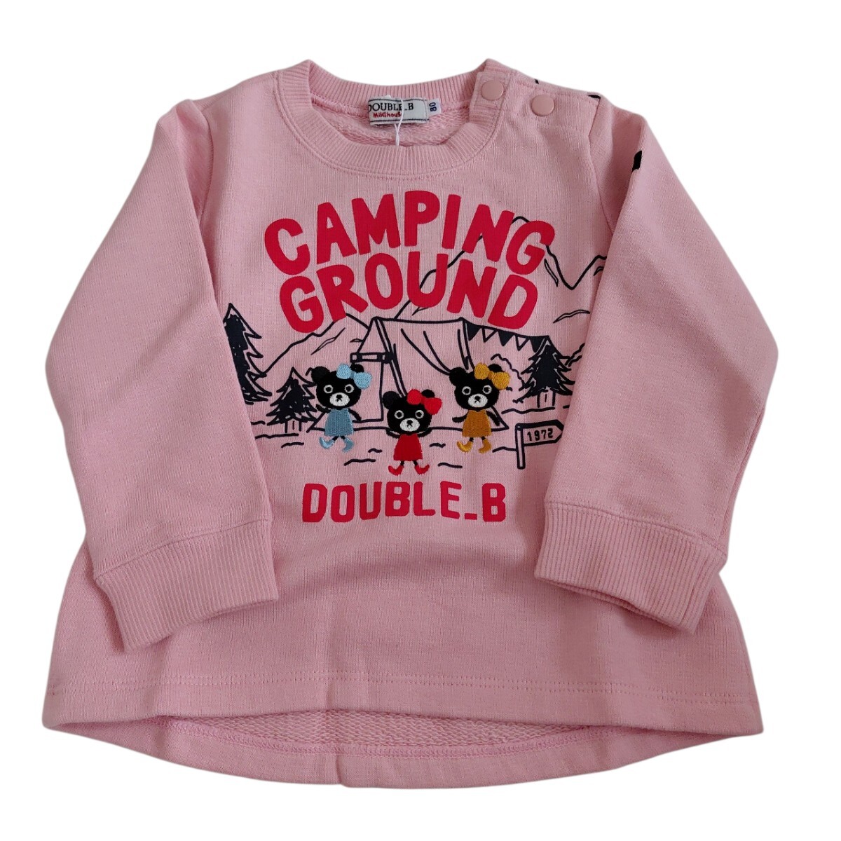 ☆タグ付き☆ダブルBガールズのトレーナー(80cm)拍卖